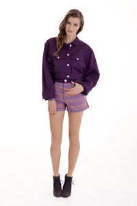 Image of "Sacred Inca" Jacket Purple