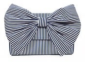 Image of Nautical Stripe Clutch Bag 