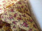 Image of Emmie Golden Floral Single Piped Edge Eiderdown