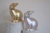 Image of Lampe veilleuse lapin or ♥