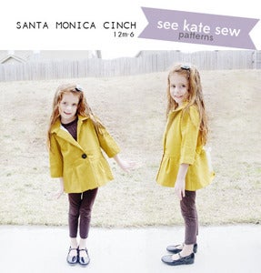 Image of the SANTA MONICA CINCH girl's jacket