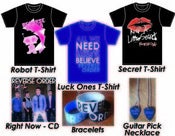 Image of Shirt, CD, Necklace, Bracelet Package