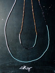 Image of Sky Golden Lining Necklaces