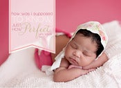 Image of Peahead Prints: Simply Stated Birth Announcement Template 7