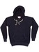 Image of Navy Loop Terry 1940s Pullover Hoody