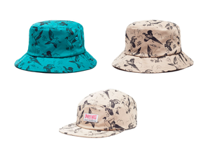 Image of Undefeated Duck Bucket Hat and Duck Camp Cap