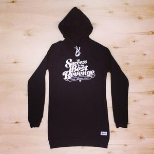 Image of The Revenge Hoodie Dress (Women-Black)