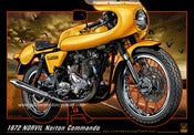 Image of 1972_NORVIL_Norton_Commando_motorcycle_poster