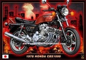 Image of 1978 Honda CBX1000_motorcycle_art_poster