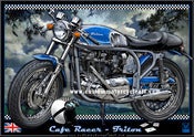 Image of Triton_cafe_racer_Triumph_art_Motorcycle_poster