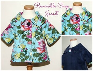 Image of Reversible Crop Jacket