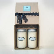 Image of Giftpack 2 large hand poured scented soy candles 