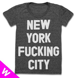 Image of NEW YORK FUCKING CITY (BLACK) (WOMEN)