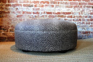 Image of Leopard Ottoman / Coffee Table