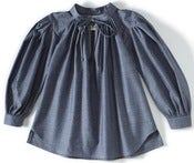 Image of gypsy blouse-chambray