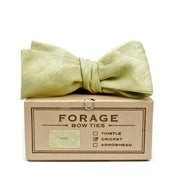 Image of kiwi linen {bow tie}