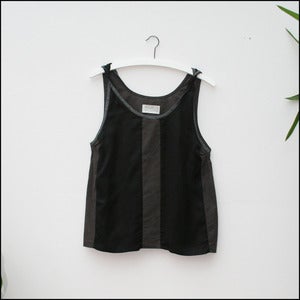 Image of Manas Tank Black
