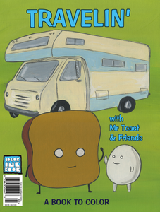 Image of Color Ink Book Special Edition: Travelin' with Mr Toast & Friends
