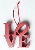 Image of Red Love Ornament