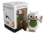 Image of White Lucky Cat Android Open Eye - Shane Jessup