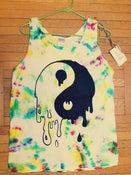 Image of Tie Die Ying Yang Tank Top