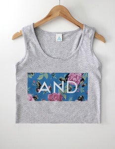 Image of Blue Floral AND Crop Top <em>NEW</em>