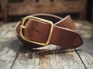 Image of Natural Horween Chromexcel belt