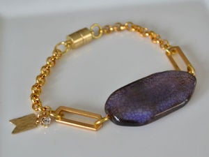 Image of Colourful Agate Bracelet