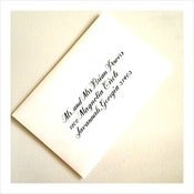 Image of Nov 15 Calligraphy: Cursive Envelopes