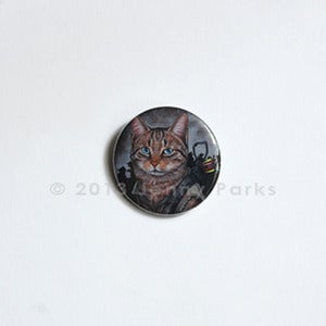 Image of Daryl Dixon Cat Button