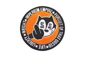 Image of Felix Crest Patch (Orange)