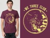 Image of Panther Club - Cranberry Regular tee