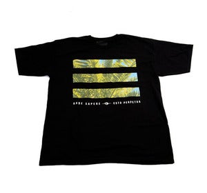 Image of Palm Bars Tee in Black