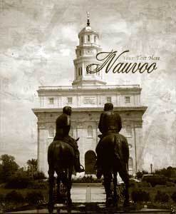 Image of Nauvoo LDS Temple Art 002: Print 8x10