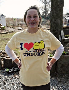 Image of I Love Freedom Farms Chicks Tee