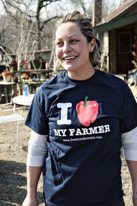 Image of I Love My Farmer Tee