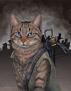 Image of Daryl Dixon 8.5x11 Print