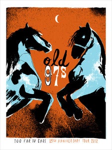 Image of Old 97's gig poster