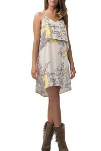 Image of LA Made Geo Flutter Dress