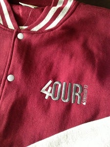 Image of 4OUR Freshman Jacket Burgundy