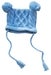 Image of "Quinn" newborn cable pom pom hat