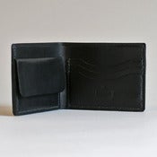 Image of Premium Coin Bi-Fold Wallet - Raven