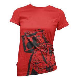 Image of Women's Ben Jammin' Tee (Red)  