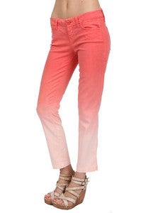 Image of Lily Crop Skinny Ombre