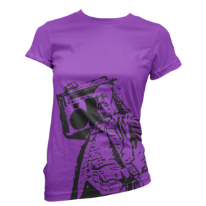 Image of Women's Ben Jammin' Tee (Purple)  