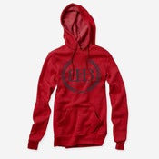Image of Royal Crest Pullover Hoodie (Red)