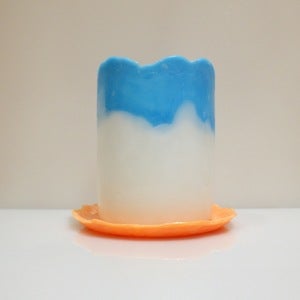 Image of Dale Hardiman planter in blue and orange
