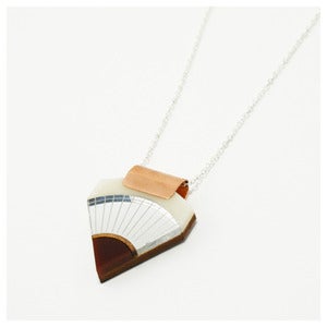 Image of Sun Point Necklace - Silver