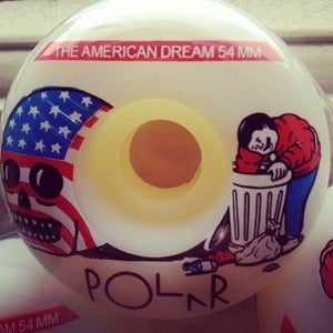 Image of Polar skate co  The Americain Dream wheels 52mm and 54mm