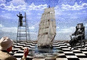 Image of Ship of Dreams (poster print)